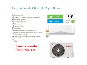 Bosch 8000 Rac 24 A++ 24000 Btu Inverter Klima