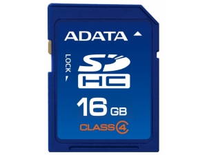 SDHC 16GB Class 4 A-Data