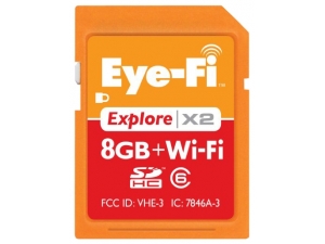 Eye-Fi Explore X2 8GB Class 6+Wi-Fi
