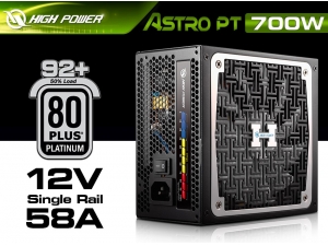 Astro Serisi 700W 80Plus Platinum Güç Kaynağı HPA-700PT-F14C Highpower