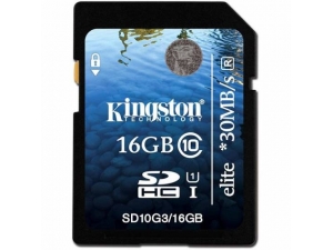 16GB SD Class 10 SD10G3/16GB Kingston