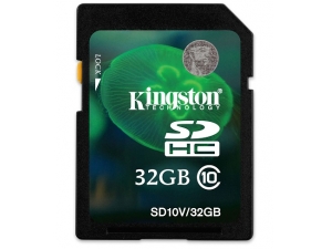 Kingston SDHC 32GB Class 10 SD10V/32GB
