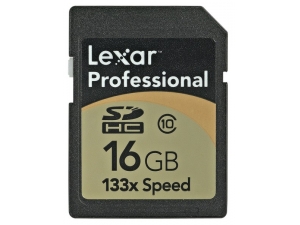 SDHC 16GB Class 10 Lexar
