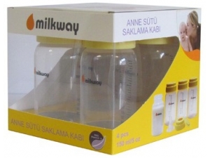Milkway Anne Sütü Saklama Kabı 4 adet