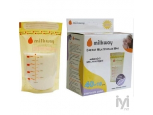 Süt Saklama Poşeti 100 Adet 50x2 Milkway
