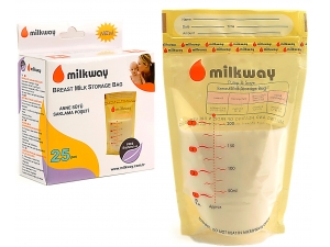 Süt Saklama Poşeti 25`li MLK-3 Milkway