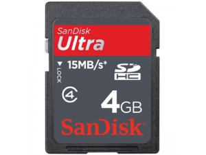 Sandisk 4GB Ultra Secure SDSDH-004G-U46