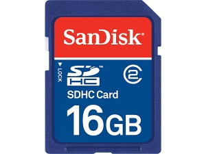 SecureDigital 16GB Class 4 (SDHC) Sandisk