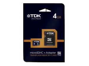 SDHC Travelcard 4GB Class 4 TDK