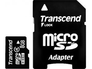 microSDHC 8GB Class 4 (TS8GUSDHC4) Transcend