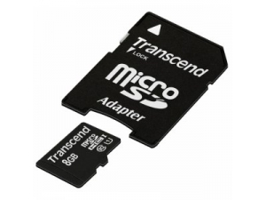 Transcend TS8GUSDU1 Premium 8GB microSDHC Class10