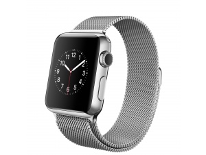 Watch (38 mm) Paslanmaz Çelik Kasa ve Milano Loop Apple