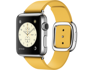 Watch (38 mm) Paslanmaz Çelik Kasa ve Modern Tokalı Marigold Kayış Apple