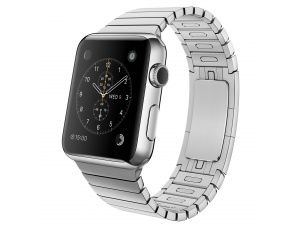 Watch (42 mm) Paslanmaz Çelik Kasa ve Baklalı Model Paslanmaz Çelik Bilezik Apple