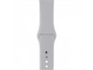 Apple Watch Seri 3 42mm Gümüş Rengi Alüminyum Kasa ve Puslu Spor Kordon - MQL02TU/A