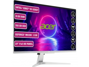 Acer Aspire C27-1655 Intel Core I5 1135G7 8gb 512GB SSD MX330 Freedos 27