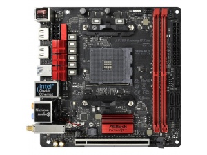 ASRock Fatal1ty AB350 Gaming-ITX/ac Ryzen AM4 Socket, DDR4 3466+ , HDMI, DVI, Mini-ITX Oyuncu