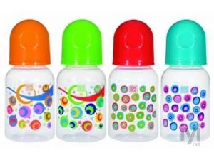 Bebedor 0 BPA PP Orta Akış Desenli Biberon 125 ml