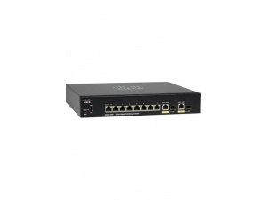 Linksys-Cisco Cısco SG350-10MP-K9-EU 8ge Port, 2xcombo Managed