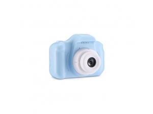 Cmr-9 Çocuk Kamerası Video Hafıza Kartlı Dijital Oyun Kamerası Mavi OEM