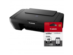 Canon E414 Inkjet Yazıcı/ Fotokopi+Tarama + Pg-46 Siyah Mürekkep Kartuşu