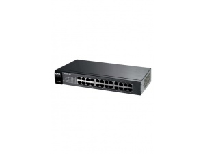 Zyxel ES1100-24E 24-Port 10/100Mbps Tak-Kullan Port-Önceliklendirme Destekli Yönetilemeyen Fast-Ethernet Switch