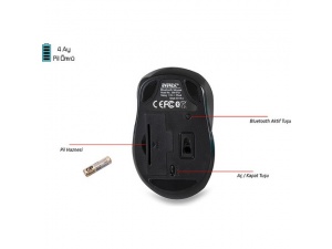 Everest SM-BT31 Siyah Bluetooth Kablosuz