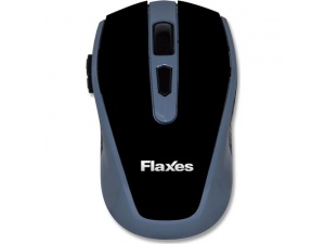 Flaxes FLX-923Sg Kablosuz Wireless 2.4GHz 1600 DPI Siyah Gri