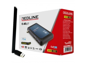 Redline G40 Full Hd Uydu Alıcısı Çanaksız Uydu Alıcı + Wifi Alıcı