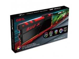 Geil Evo X RGB Led 2x8GB 3000MHz CL16 DDR4 Siyah Ram