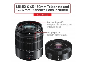 Panasonic GX85 Aynasız Değiştirilebilir Lensli Kamera + 2-32 mm ve 45-150 mm Lens Kit