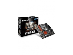 ASRock H110M-DGS R3 Intel H110 1x PCIe x16 G3 2133MHz DDR4 mATX Anakart