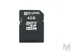 MicroSDHC 4GB HLV-MCSDHC4-4G Hi-Level