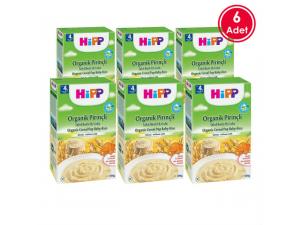 Hipp Organik Pirinçli 6 Adet