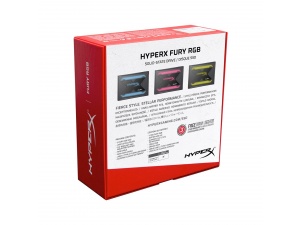 Kingston Hyperx Fury RGB SSD Sata 3 2.5 Katı