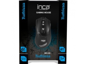 Inca IMG-329 Ruthless 4800 Dpi 6D 7 Led Softwear Gaming