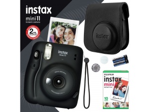 Instax Mini 11 Siyah Fotoğraf Makinesi Seti 3 Fujifilm