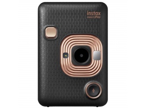 Fujifilm Instax Mini Liplay Hybrid Elegant Black Fotoğraf Makinesi - 10'lu Mini Film ve Powerbank