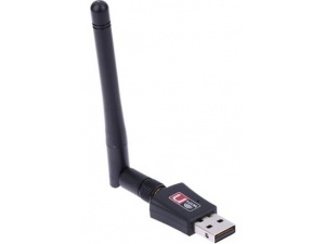 OEM Kablosuz 300 Mbps USB 2.0 Mini Wifi Adaptörü 802.11N / G / B Kablosuz Alıcı