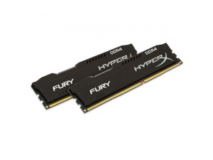 Kingston HyperX Fury Black 16GB 2400MHz DDR4 Ram HX424C15FB2K2/16