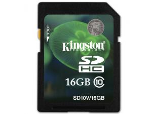 Kingston SDHC Video 16GB Class 10 SD10V/16GB