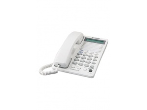 Panasonic Masa Telefonu Beyaz - Çift Hatlı Kx Ts208