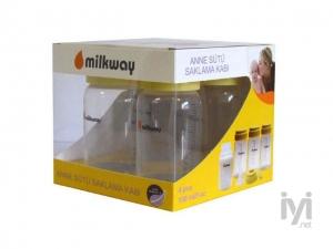 Anne Sütü Saklama Kabı 4 adet Milkway