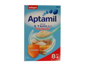 Aptamil Sütlü 5 Tahıllı Pirinç Tanecikli Milupa