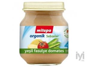 Organik Yesil Fasulye Domates 125 gr Milupa