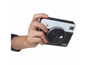 Kodak Mini Shot Combo 3 RETRO/C300R - Anında Baskı Dijital Fotoğraf Makinesi - Beyaz