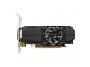 Gigabyte Nvidia GeForce GTX 1050 Ti Low Profile 4GB OC 128Bit GDDR5 PCI-E 3.0 Ekran Kartı GV-N105TOC-4GL