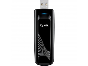 Zyxel NWD6605 AC1200 2.4GHz&5GHz Kablosuz Dual Band AC 1200Mbps USB Adaptör