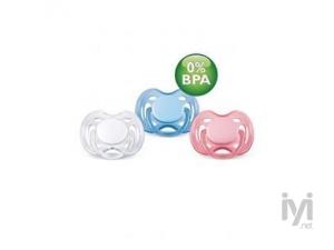 0% BPA Free Flow Yalancı Emzik 0-6 ay Renkli 2'li (SCF178/63) Philips Avent