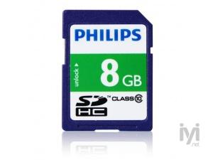 SDHC 8GB Class 10 FM08SD45B/97 Philips